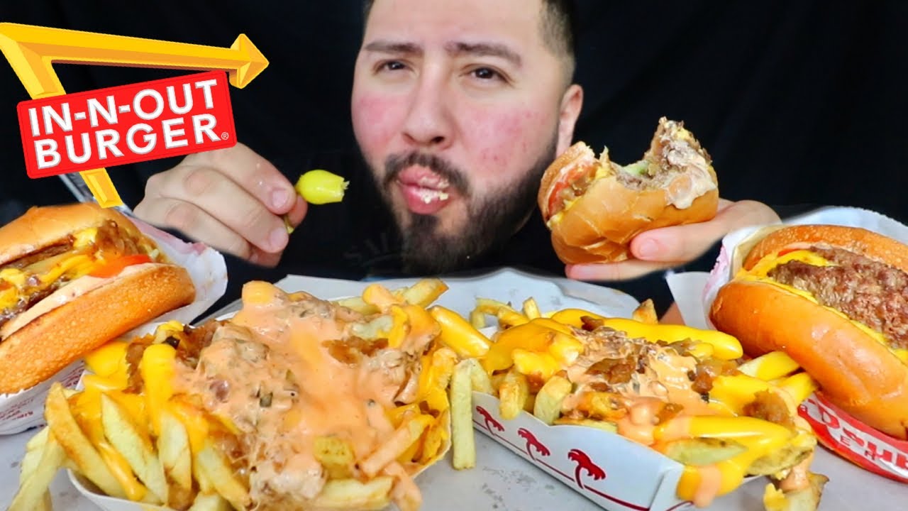 Массовый праздничный MUKBANG In-N-Out