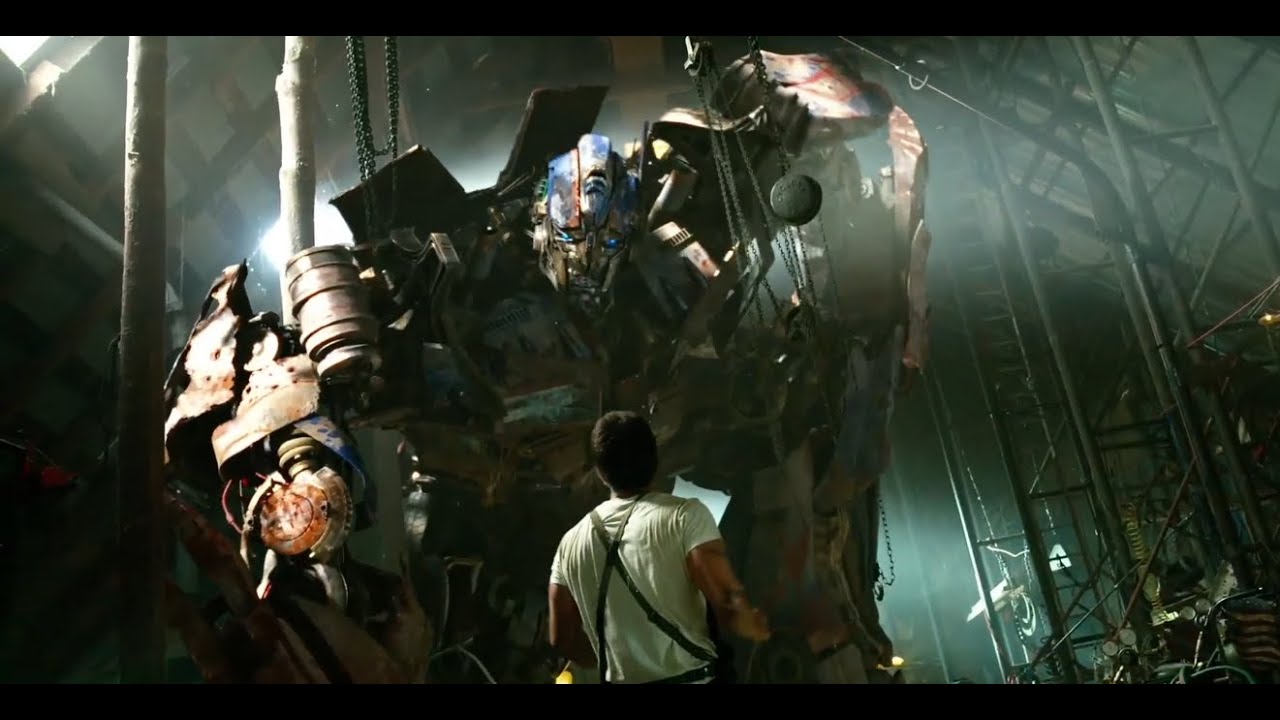 Optimus Prime się przebudza | Cade naprawia Optimusa PL | Transformers 4: Wiek Zagłady (2014)