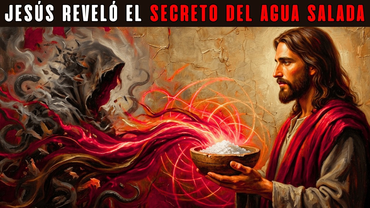 JESÚS reveló por qué el AGUA CON SAL DESTRUYE la ENERGÍA de los ARCONTES (ÚSALO ESTA NOCHE)