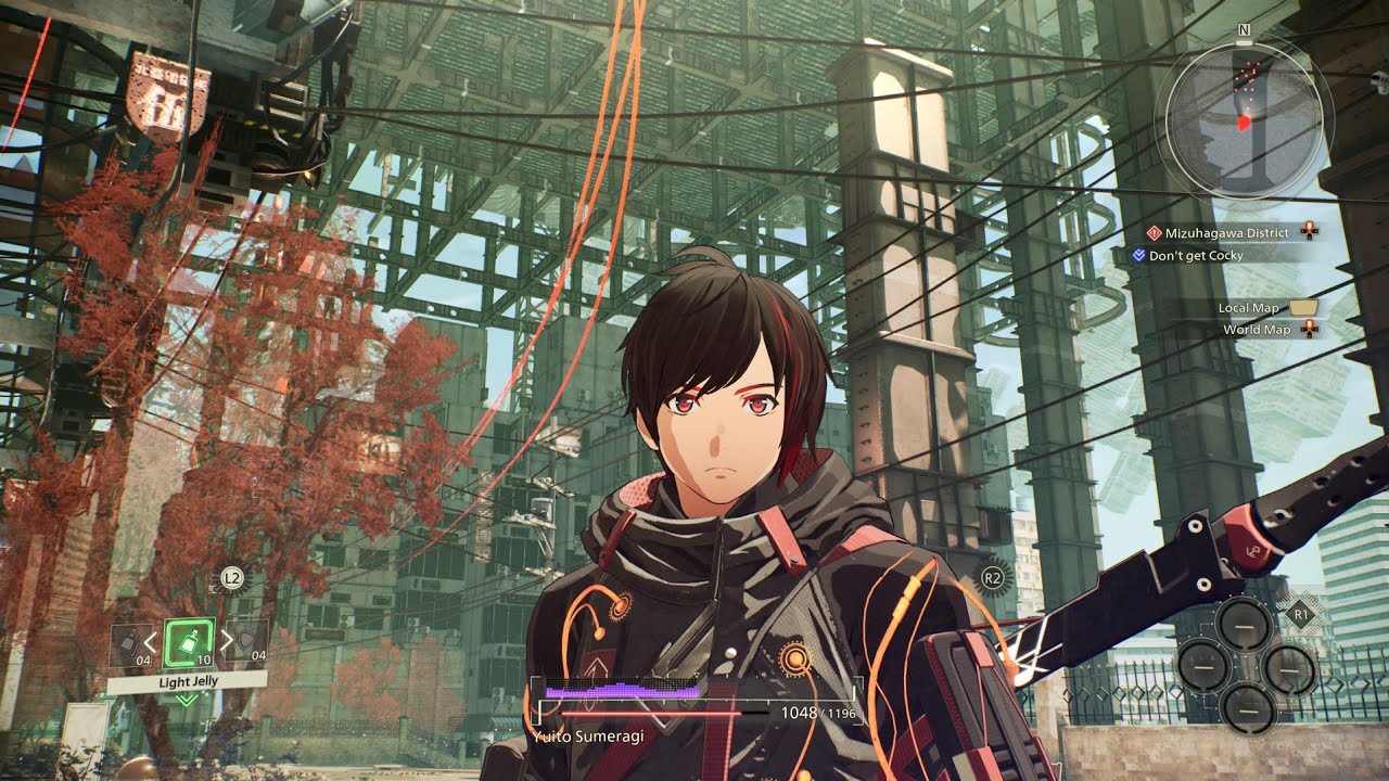 SCARLET NEXUS PS5 Free Roam Gameplay! Exploring Kikuchiba & Combat Gameplay! (PS5 4K 60FPS)