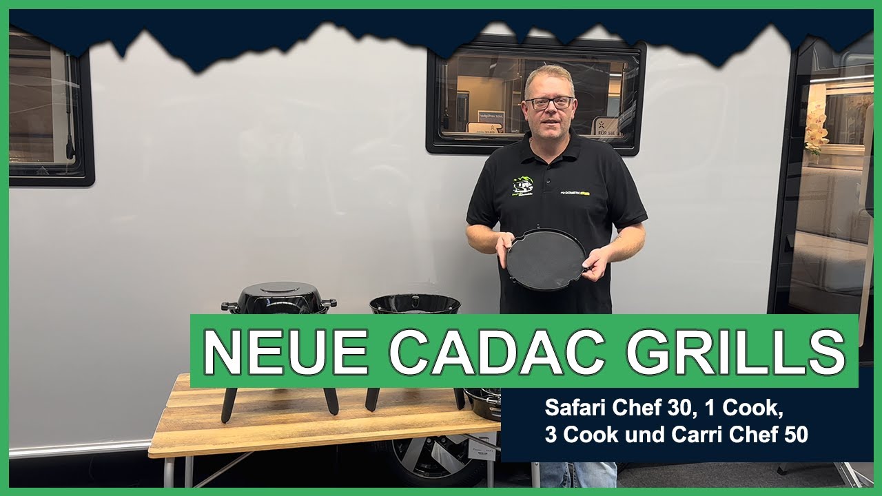 Neue CADAC Grills 2025: Safari Chef 30, 1 Cook, 3 Cook und Carri Chef 50 ♨️🔥