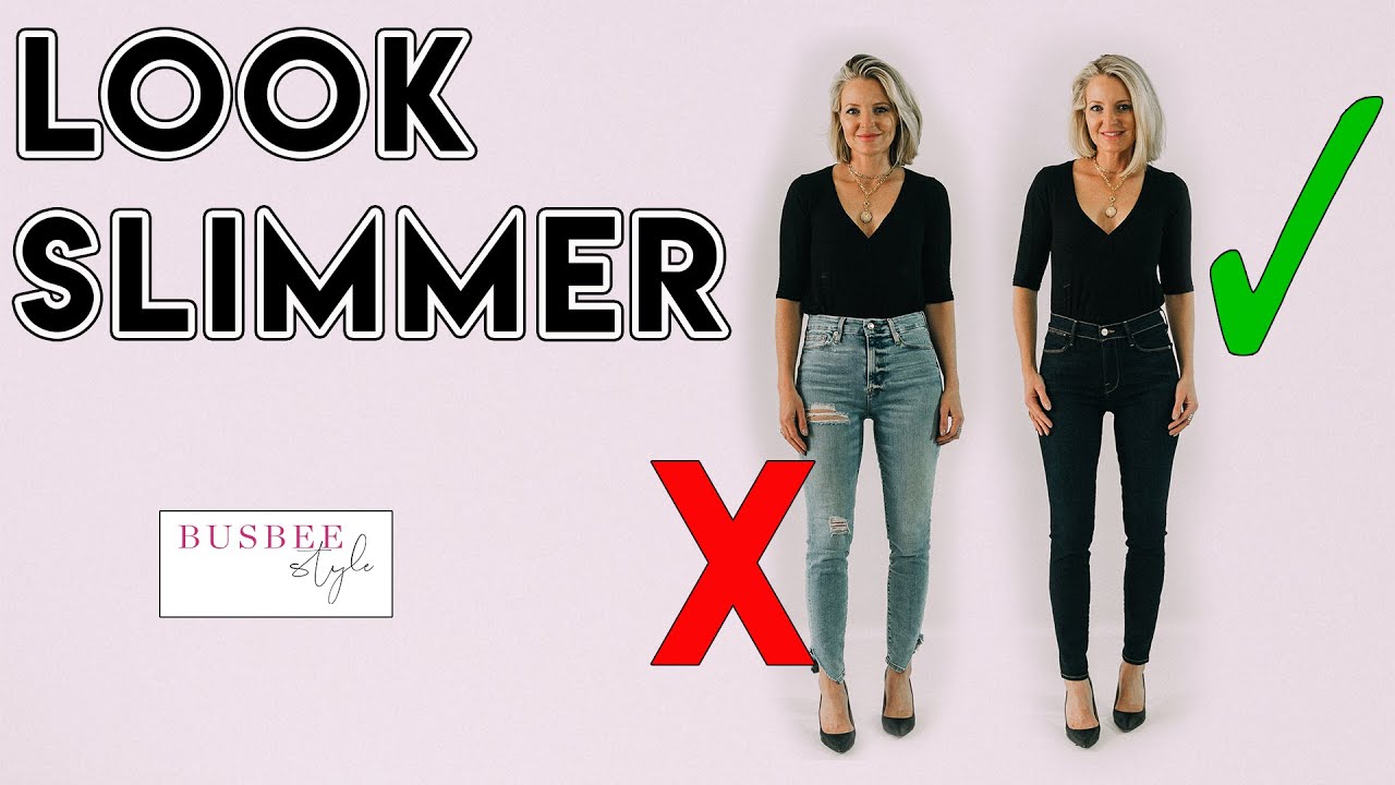 How To INSTANTLY Look Slimmer! 10 Style Tricks