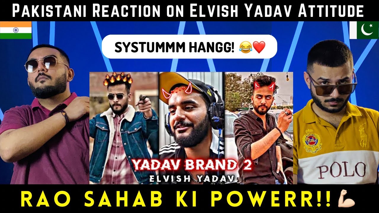 Pakistani REACTION on Elvish Yadav Attitude Edits 🔥| Elvish Yadav Angry Moments 😈| SYSTUMMM