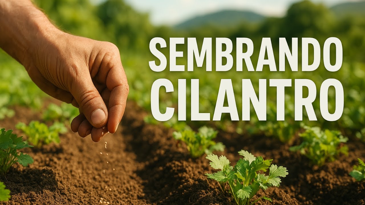 Aprende a desinfectar tus semillas de cilantro