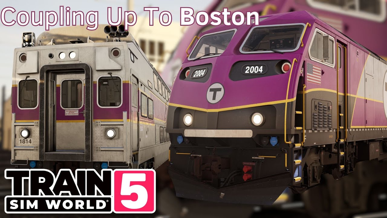 Coupling Up To Boston - Northeast Corridor: Boston - Providence - HSP46 & CTC-5 - #TrainSimWorld5