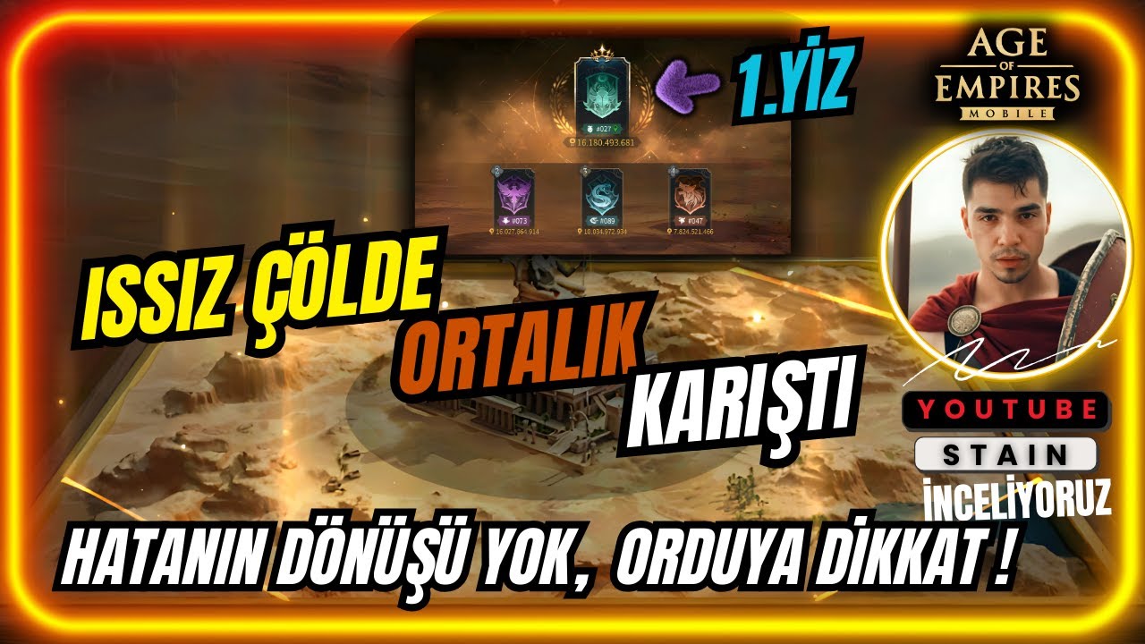 ISSIZ &Ccedil;&Ouml;L SAVAŞINDA BİTMEYEN SAVAŞ ! | Age Of Empires Mobile 🥷🏻