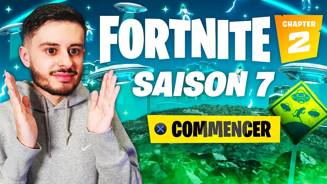 Je DÉCOUVRE la *SAISON 7* sur Fortnite Chapitre 2 ! (Aliens, Superman...)