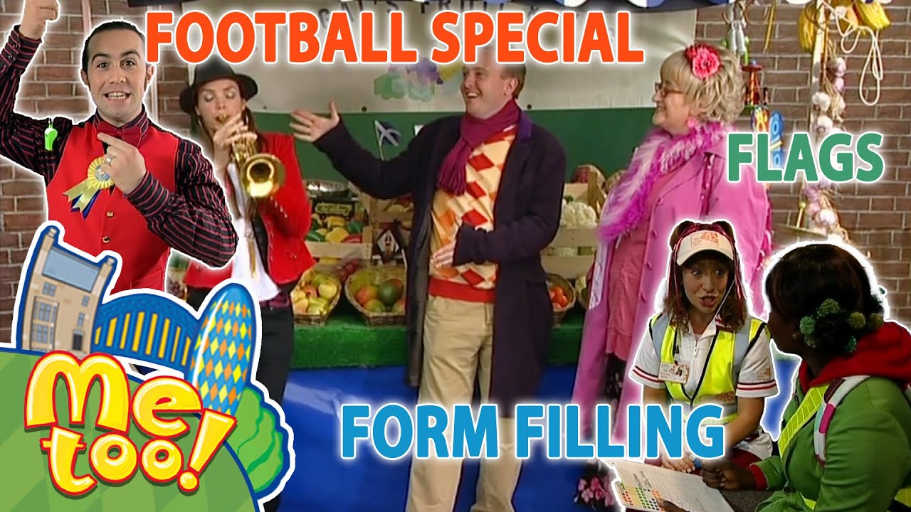 Flags and Football ⚽️ | EP 31 - 33 |  #FullEpisodes | TV Show For Kids | @MeTooOfficialTVShow