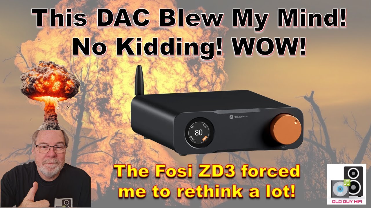 This DAC Blew My Mind! No Kidding! The FOSI ZD3 forced me to reconsider my thoughts on SABRE DACs