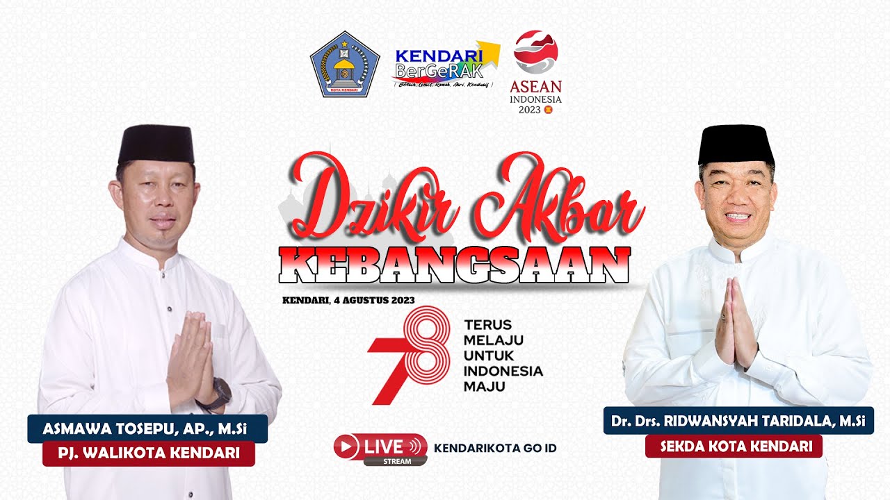 LIVE  : DZIKIR AKBAR KEBANGSAAN