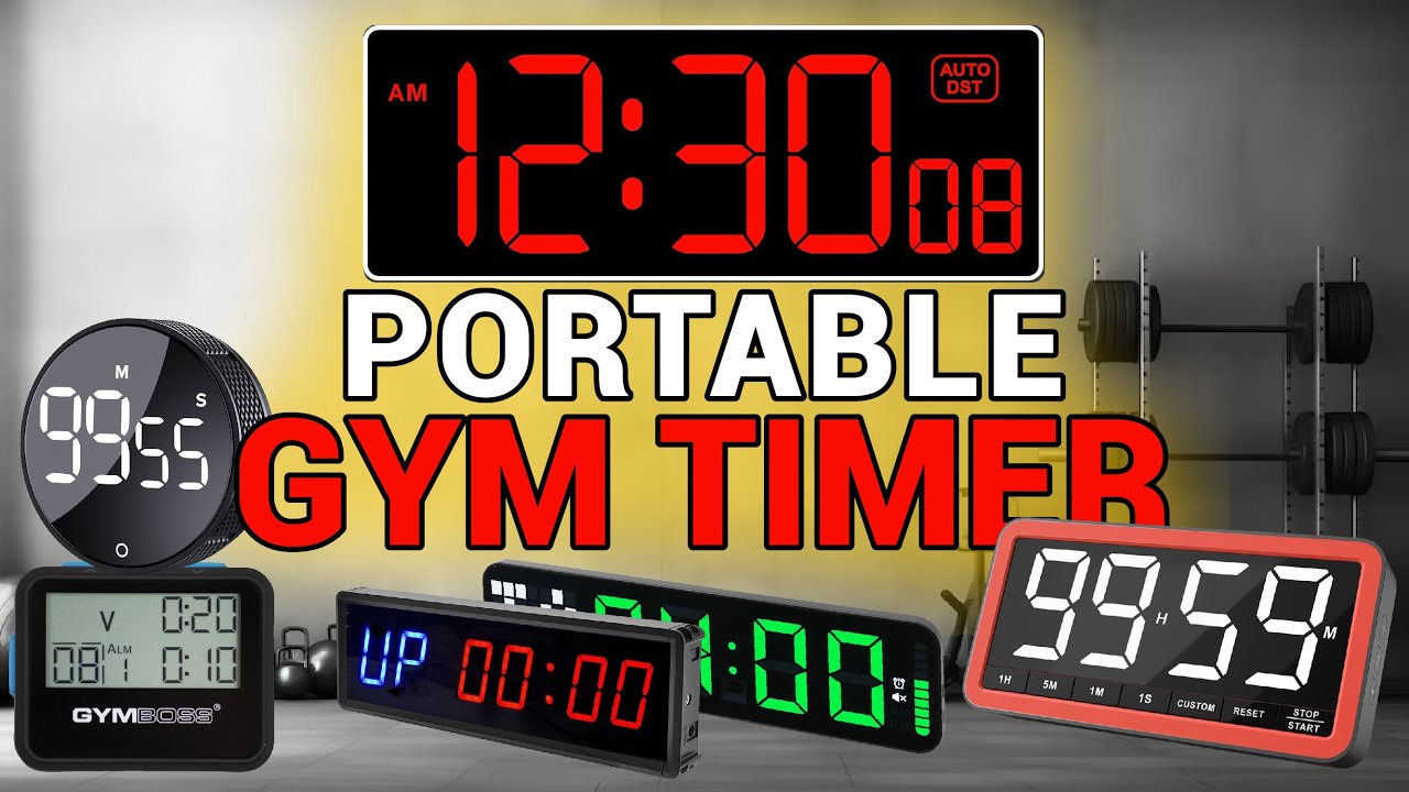 Best Portable Gym Timer in 2025 - 10 Best Gym Timer on Amazon!