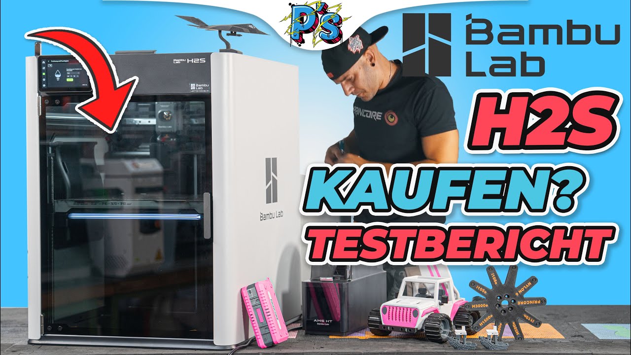 Bambu Lab H2S: Druckqualität, Features & ehrliche Meinung!