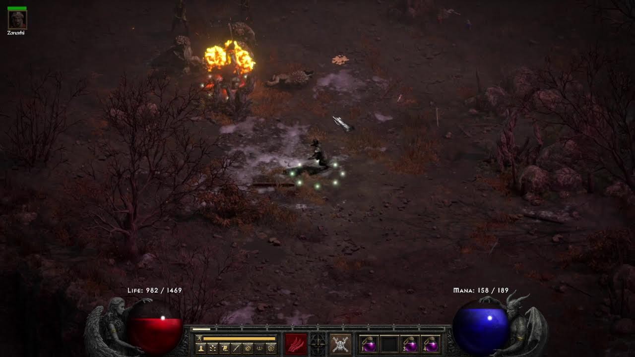 Diablo 2 ROTW - Warlock - Getting them Keys for ze torches