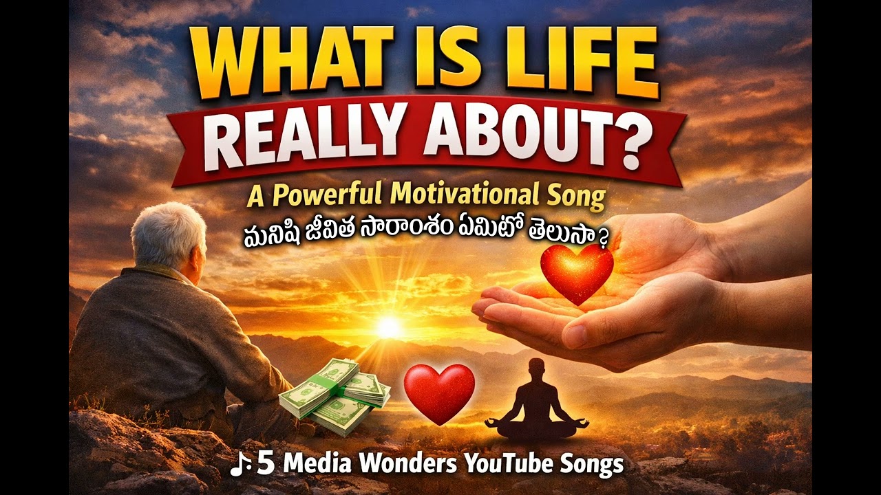 మనిషి జీవిత సారాంశం | What Is Life Really About? | The True Meaning of Human Life