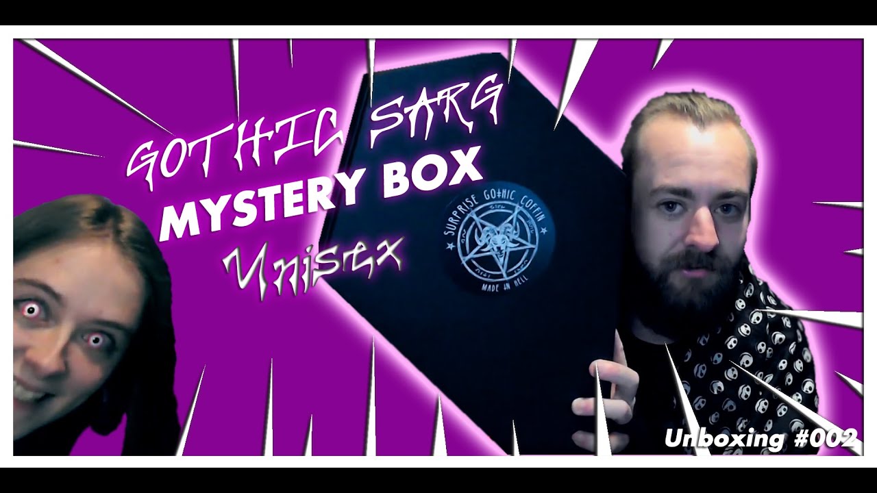 DieRottens... packen aus... 📦 Gothic Rock MYSTERY BOX 💀 UNBOXING #002