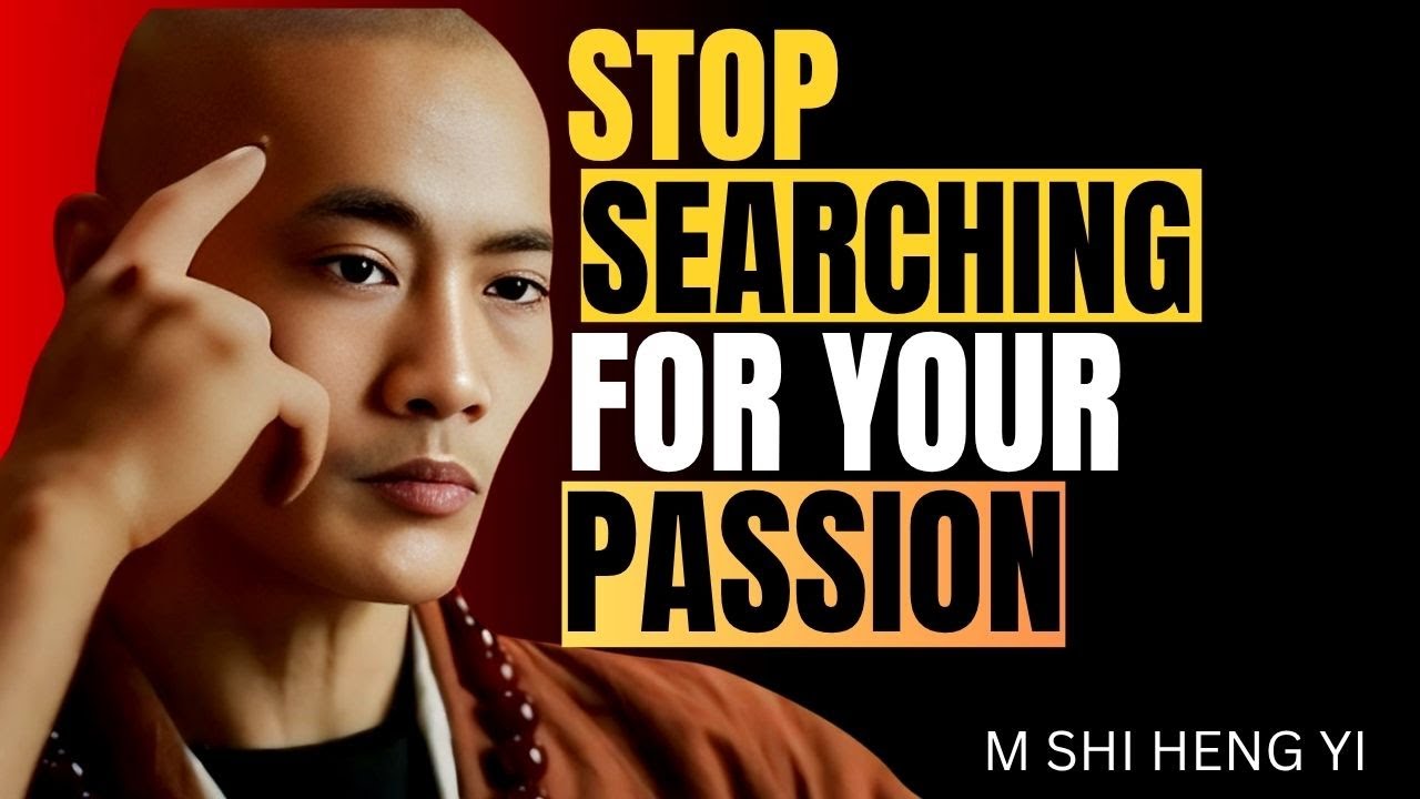 STOP SEARCHING FOR YOUR PASSION AND DO THIS INSTEAD | SHI HENG YI