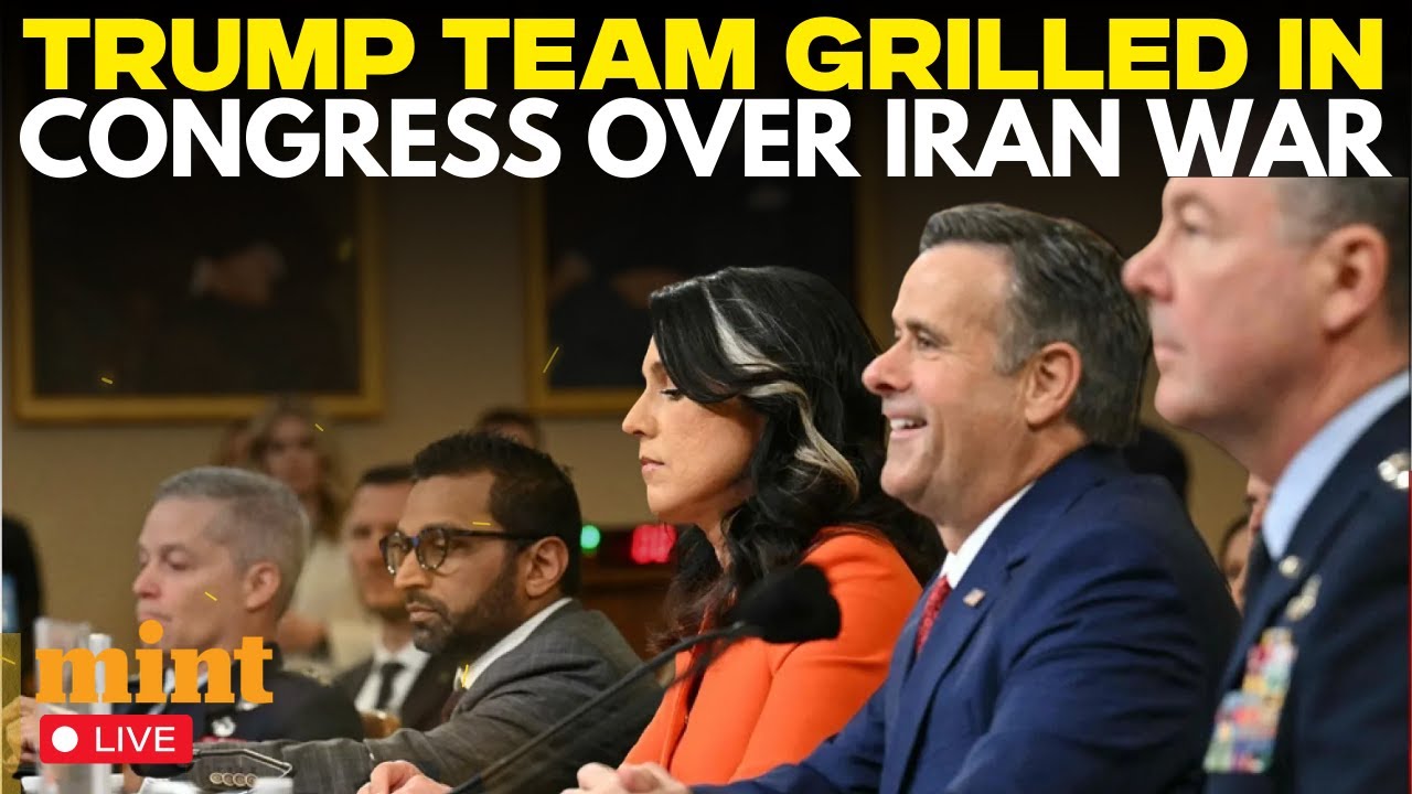 US Congress LIVE: Top National Security Officials Testify on Global Threats | US Iran War | Trump
