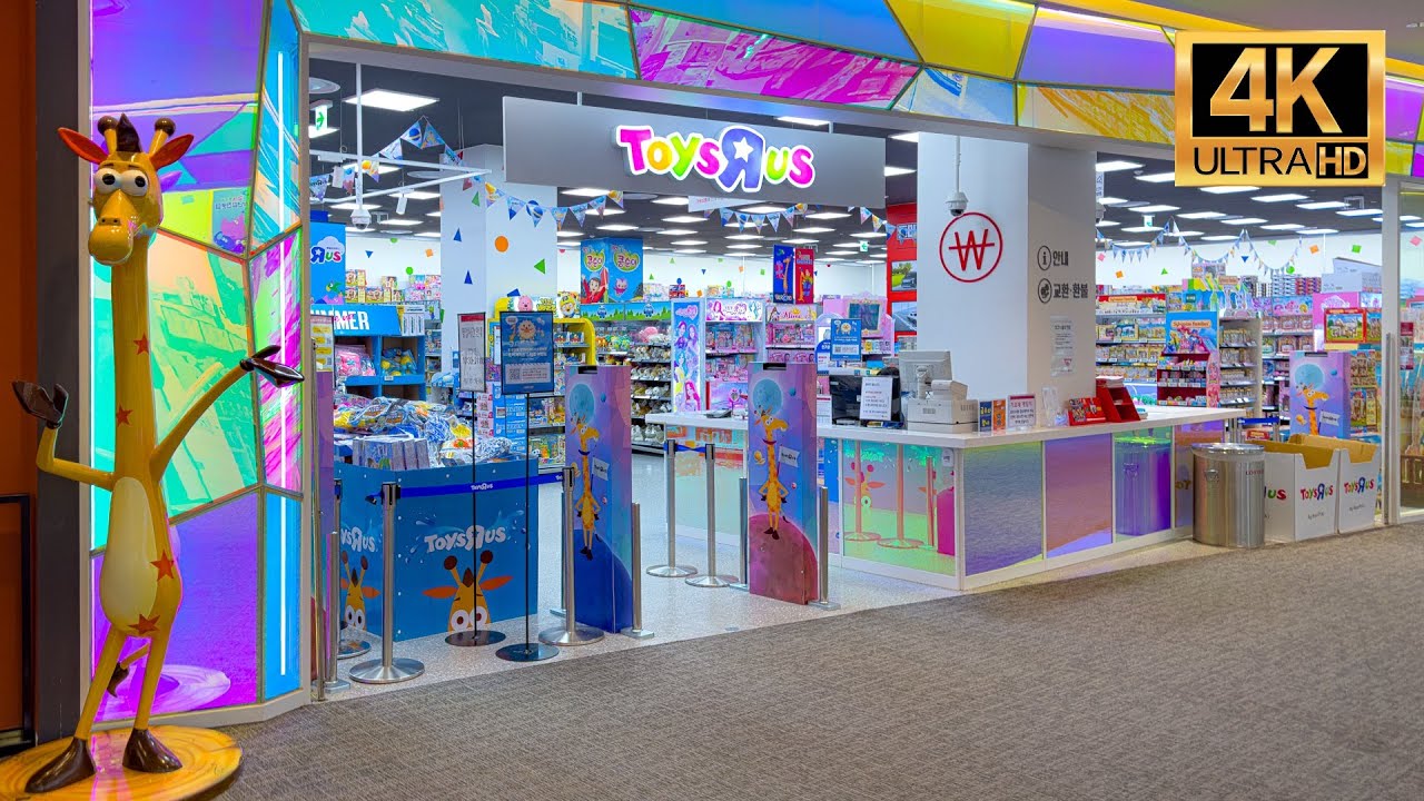 🇰🇷 Откройте для себя TOYS &laquo;R&raquo; США и Корея &ndash; Экскурсия по магазину в Пусане [Видео 4K]