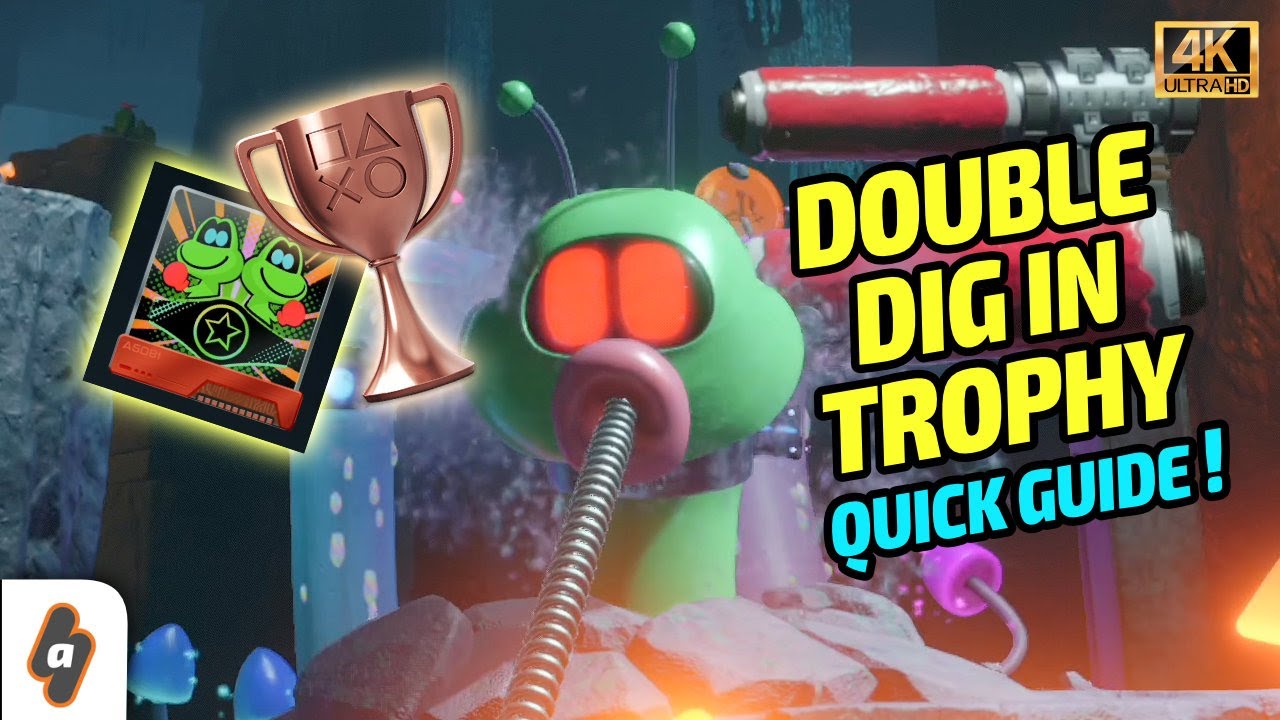 QUICK GUIDE: Double Dig In trophy in Astro Bot | Platinum Guide