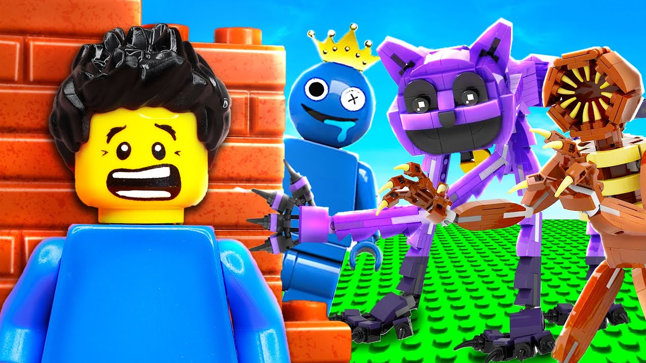 Постройте КАЖДУЮ игру ужасов из LEGO!