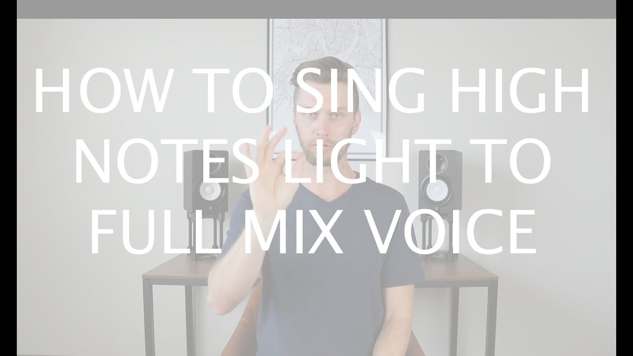 How To Sing High Notes - Light To Full Mix - Tyler Wysong