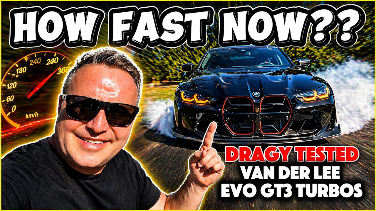 BMW M3 CS (G80) 2024 года с турбонаддувом Evo GT3 – результаты разгона 0-60, 60-130 и на дистанци...