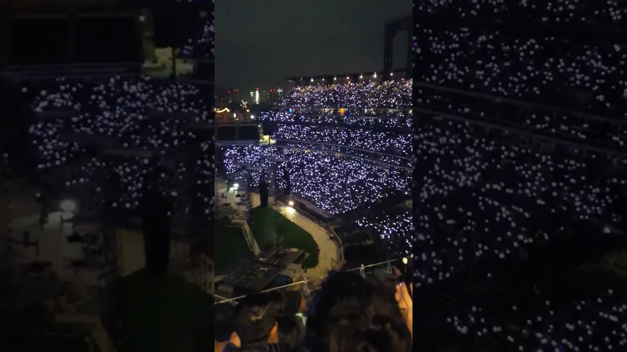 BTS ARMY singing along to DNA before concert
