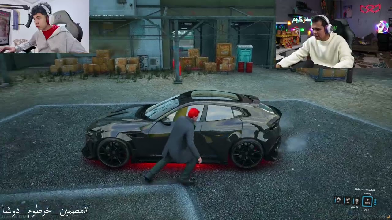 عمرو سهرة gtav اليوم 24 فبراير جزء 3