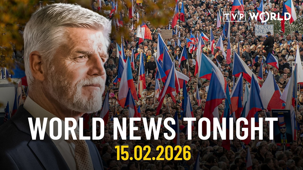 Supporters in Prague stand by President as political rift deepens | World News Tonight