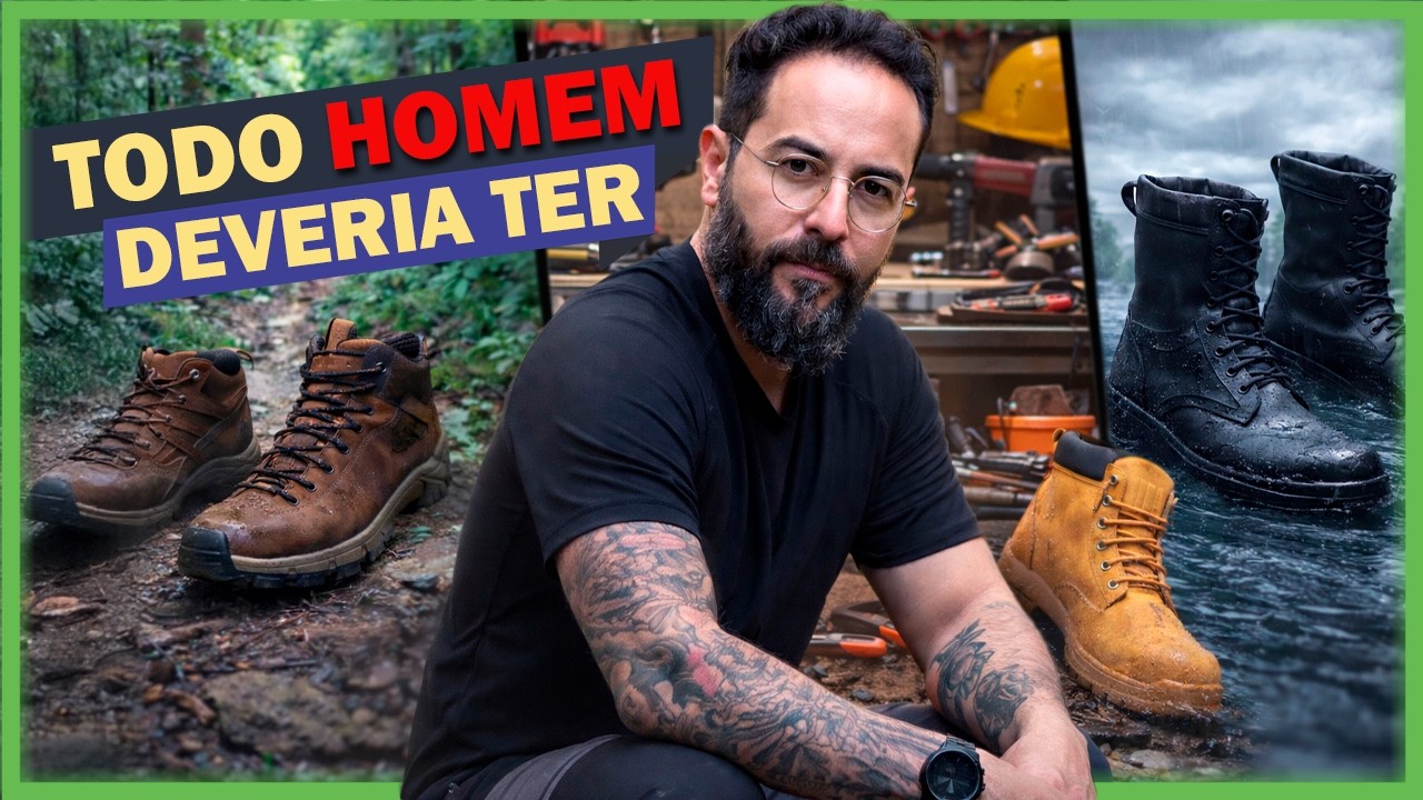 TOP 3 CAL&Ccedil;ADOS QUE TODO HOMEM DE VERDADE PRECISA TER