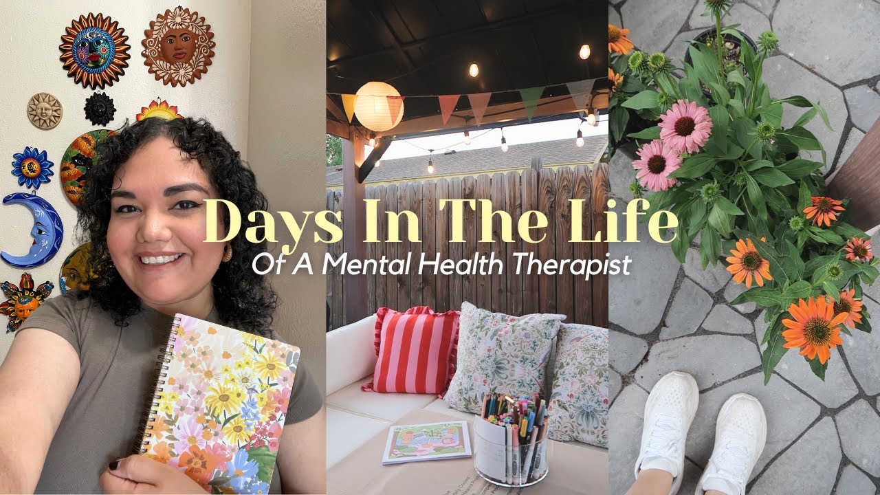 Days In The Life Of A Mental Health Therapist | Where I've Been, Self-Care, Work Rituals, Books