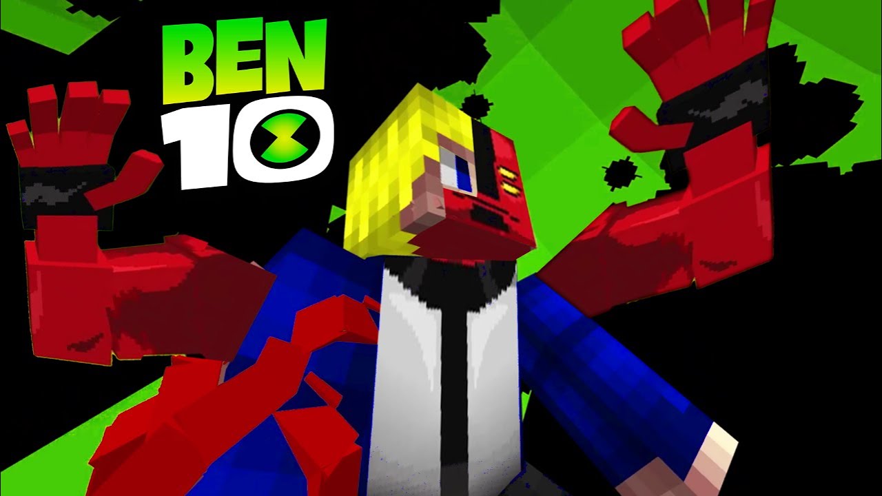 D&ouml;n&uuml;şme Animasyonlu BEN 10 MODU (Minecraft)