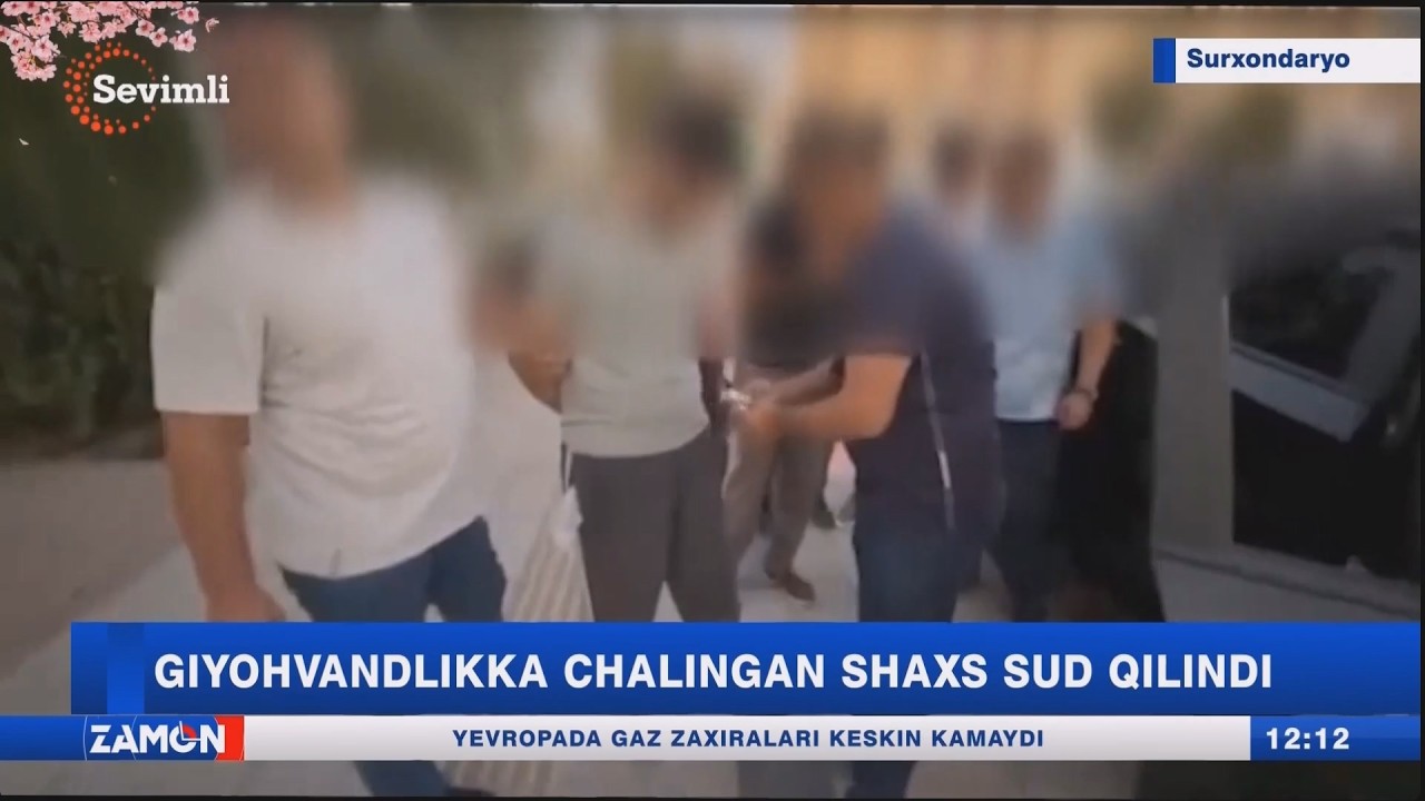 Giyohvandlikka chalingan shaxs sud qilindi (Surxondaryo)