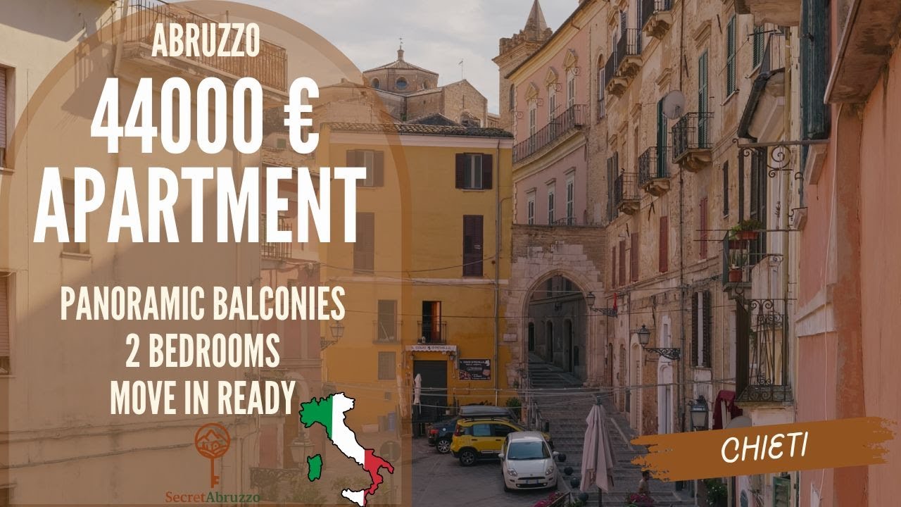 Your Affordable Italy Dream Starts Here | 2 Beds, 3 Balconies, Full of Charm — Only €44K