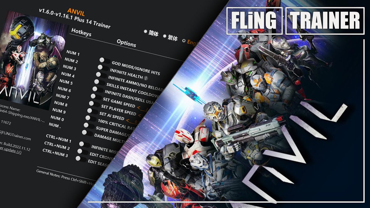 ANVIL Trainer - FLiNG | FLiNGTRAiNER