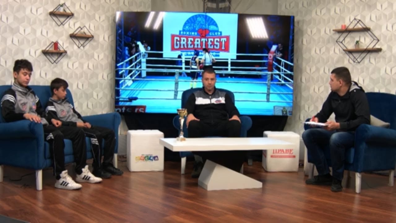 Zlatni momci bokserskog kluba Greatest - državni šampioni Luka Regović i Petar Petković