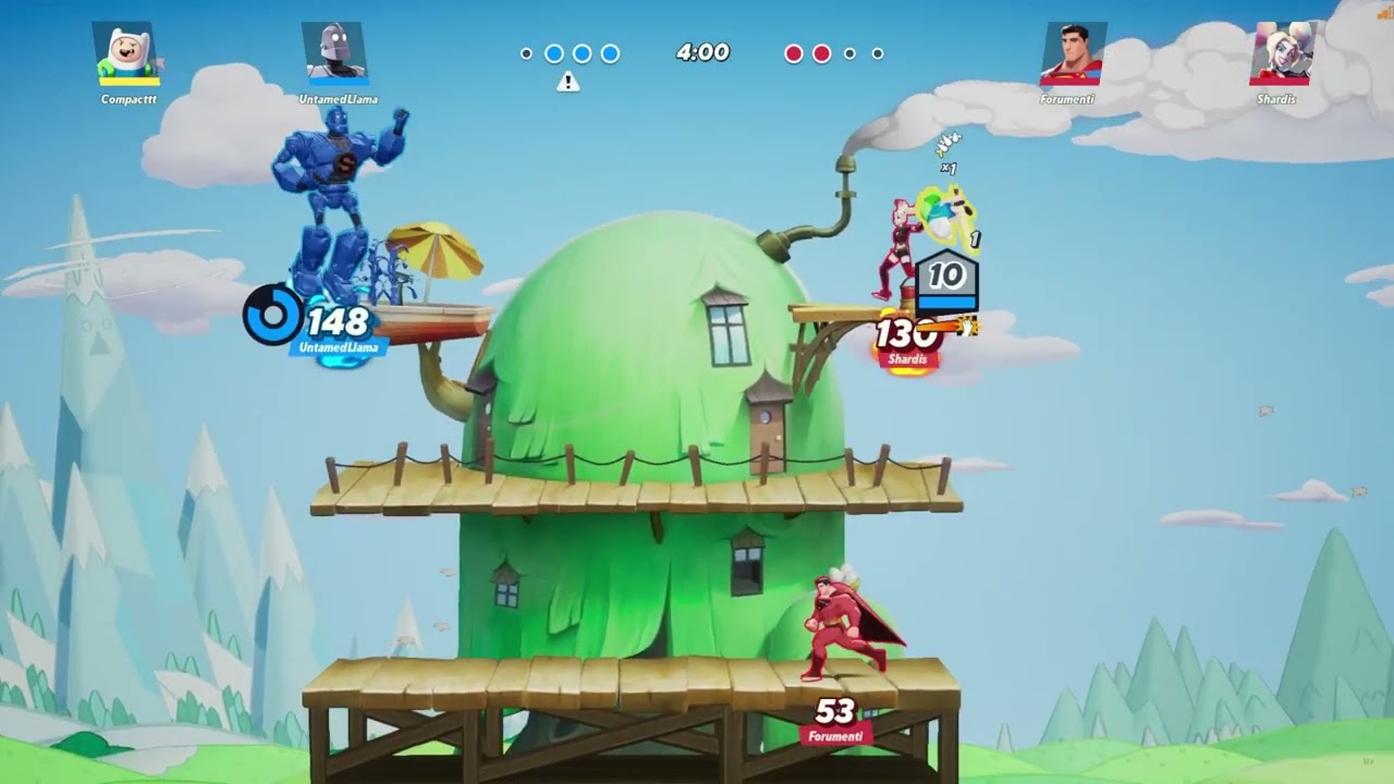 Multiversus finn gameplay (no commentary, open beta)