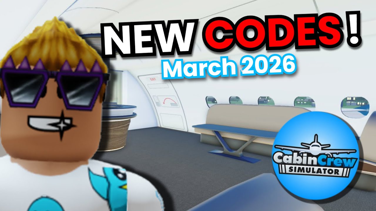 Все рабочие коды для Cabin Crew Simulator (март 2026) (Roblox)