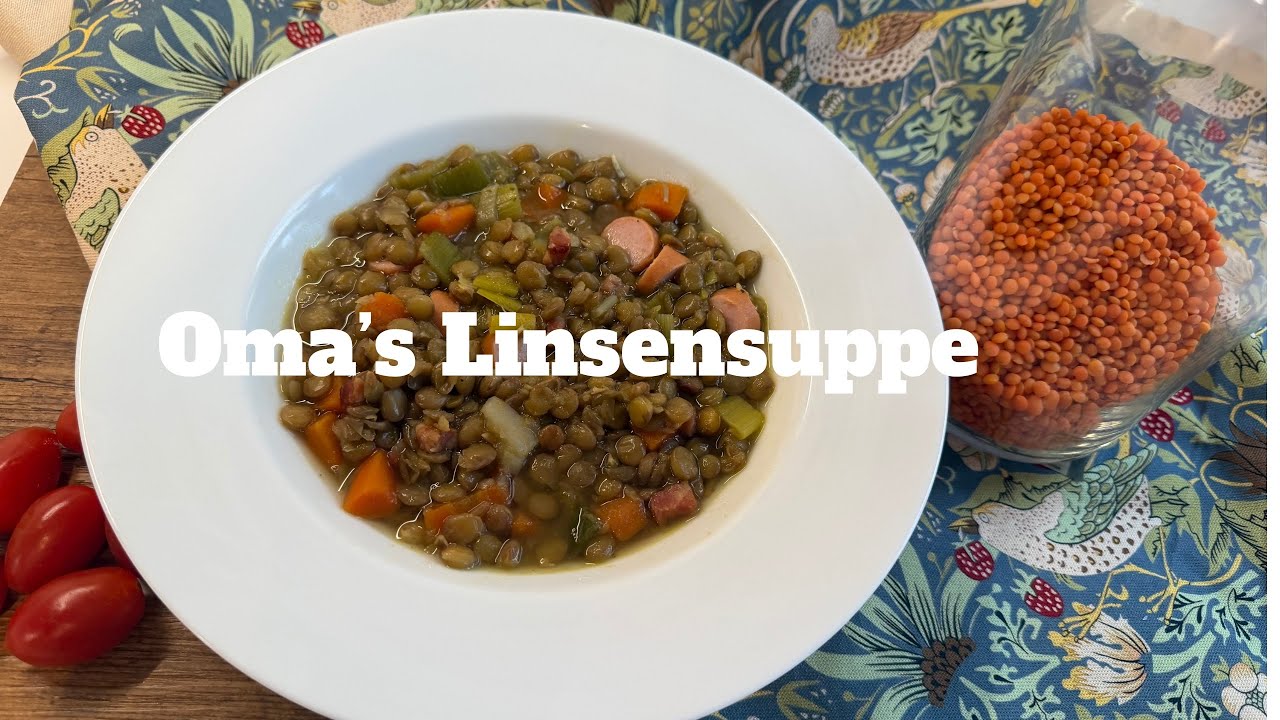 Omas Linsensuppen-Klassiker Ein Stück Kindheit zum Jahresende #omaslinsensuppe#kindheitserinnerungen