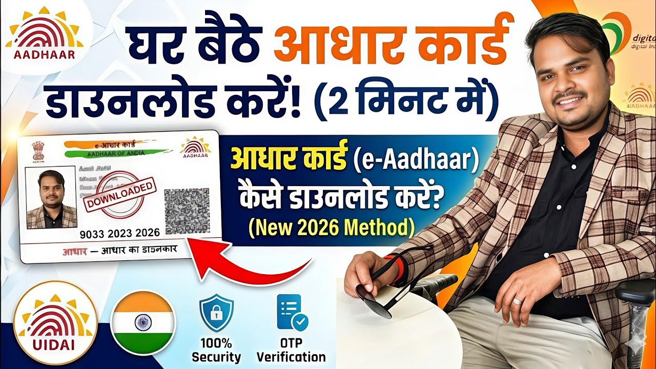 How To Download Adhar Card ,Adhar Card Kaise Download karen