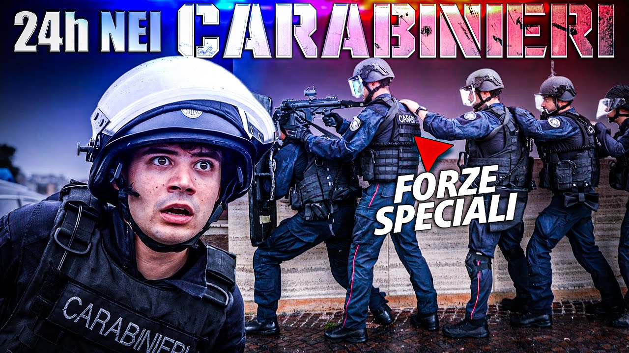 LAVORARE 24 ORE nei REPARTI SPECIALI dei CARABINIERI - Giorno di Prova