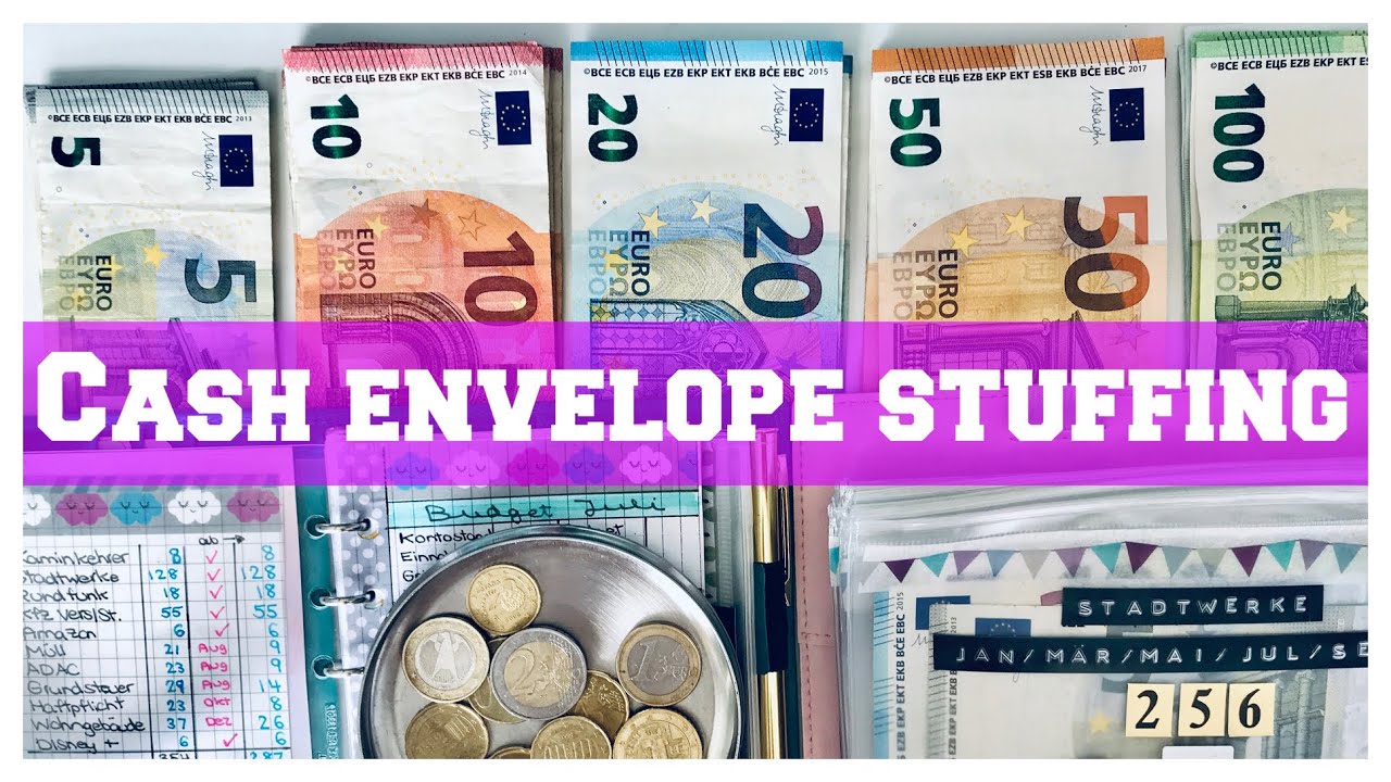 JULI 💌 Cash Envelope Stuffing - Haushalten mit der  Umschlagmethode