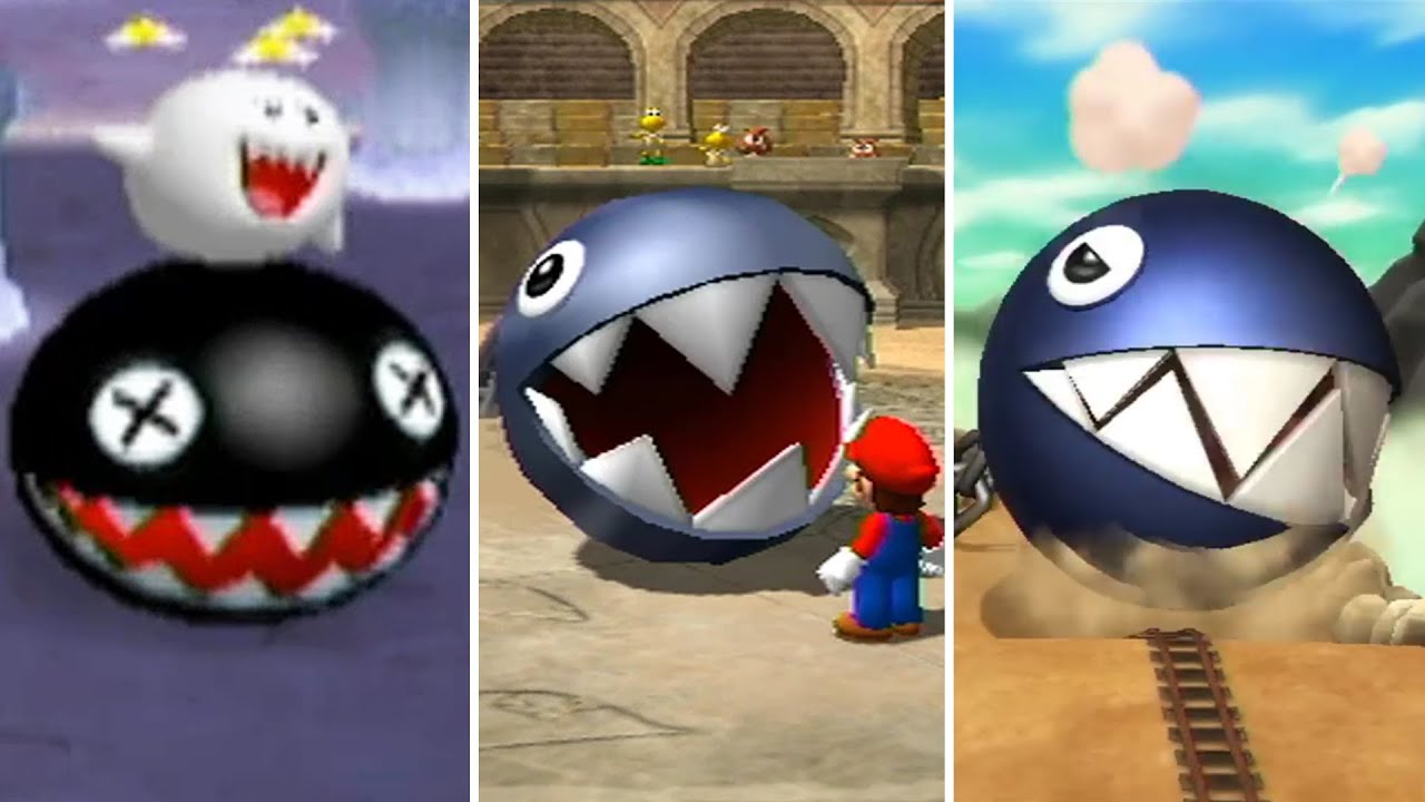Evolution of Chain Chomp Minigames in Mario Party (1998-2017)