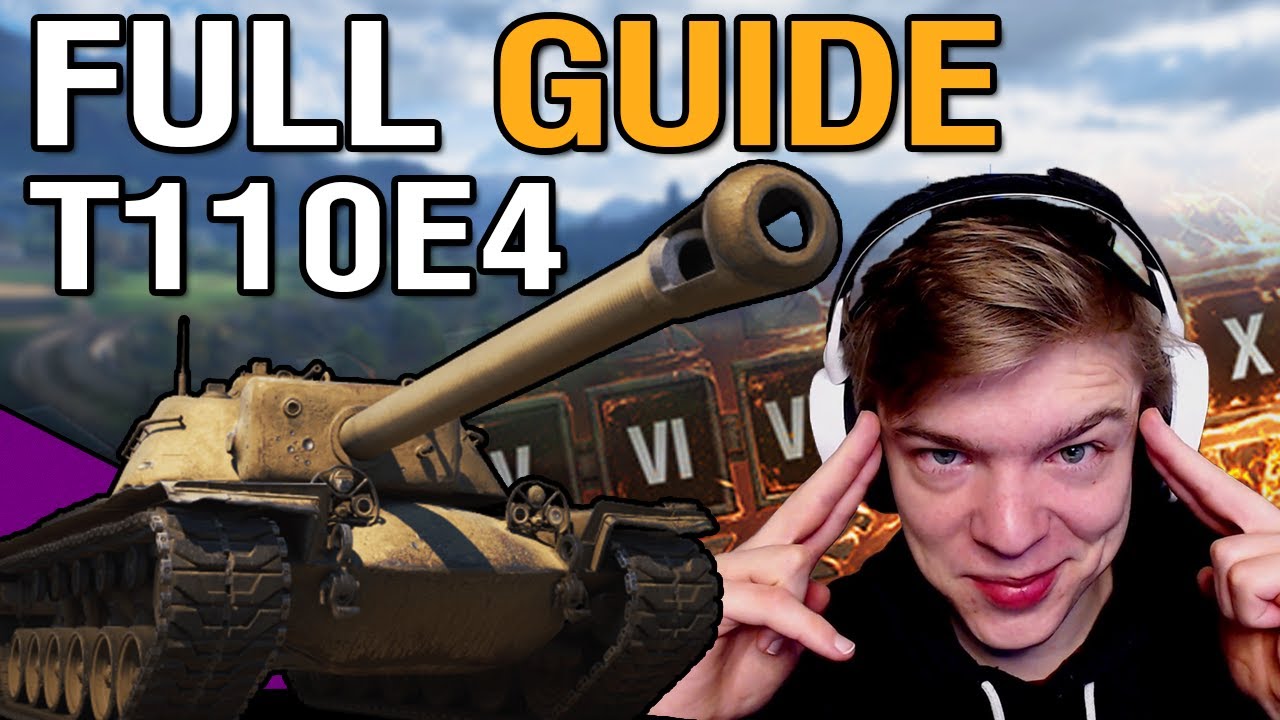 T110E4 Guide: Equipment, Field Mods, Crew, Gameplay