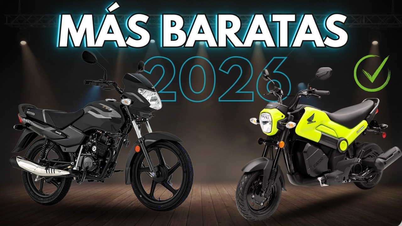 Las Motos Que Funcionan de Verdad 💸🏍️ ECONOMIA Real en 2026