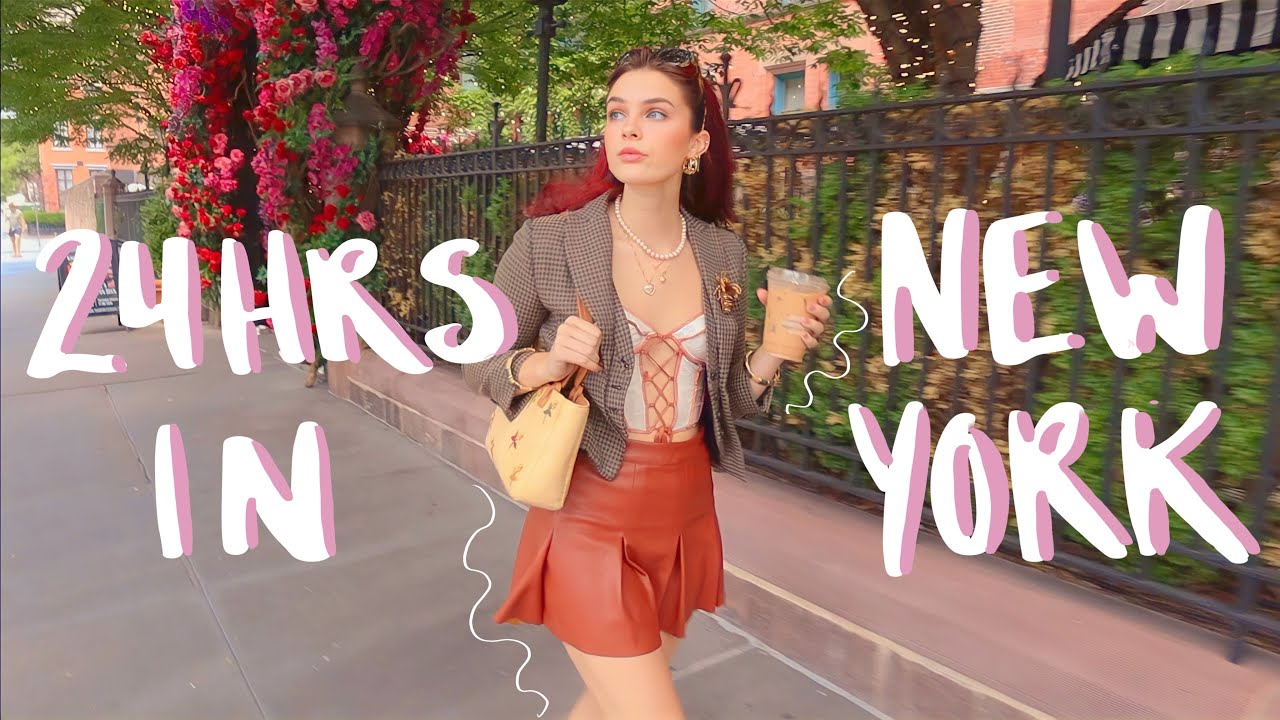I spent 24 HOURS in NEW YORK!!  *we got lost on the subway*