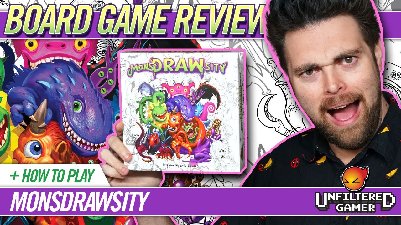 Monsdrawsity Board Game Review and How to Play