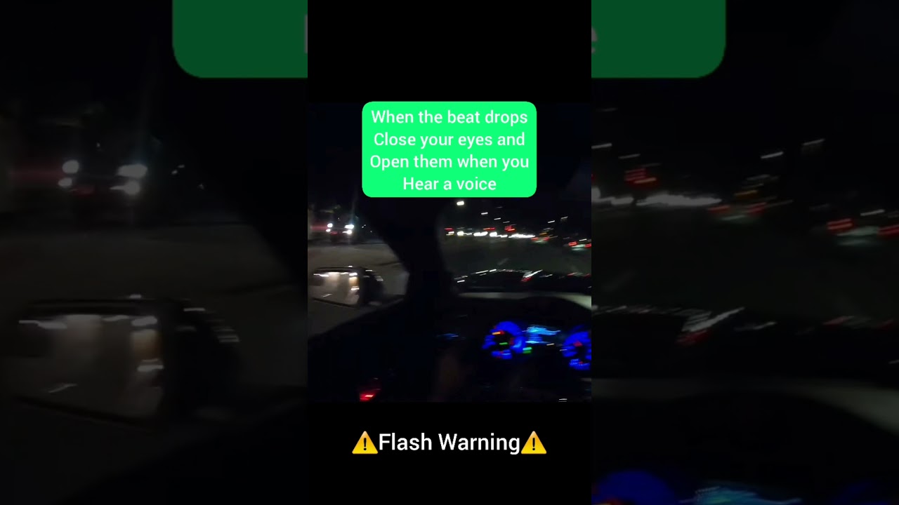 Pretend you are in a car accident!
