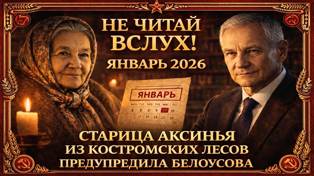 ОНИ ПЫТАЛИСЬ ЭТО УДАЛИТЬ! Старица Аксинья предупредила Белоусова. ЯНВАРЬ 2026 Решающий!