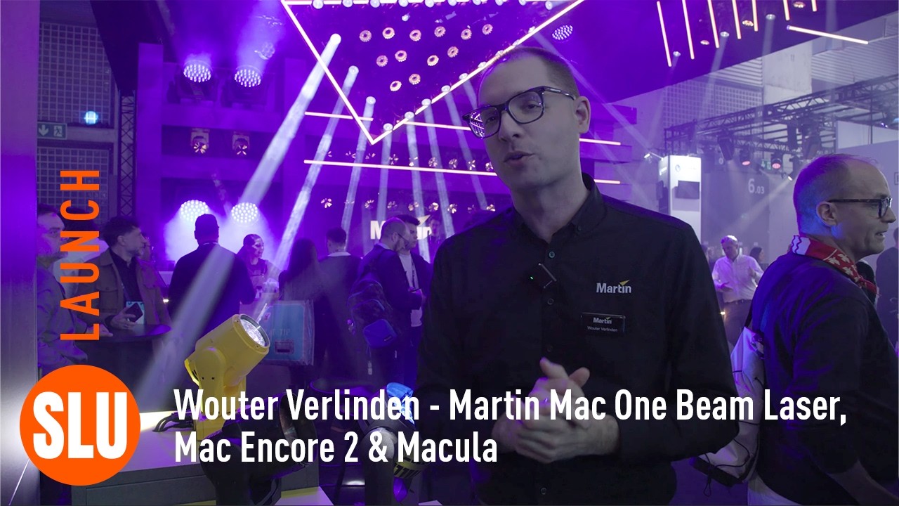 LAUNCH 2026 // Martin Mac One, Beam Laser - Mac Encore 2, Profile - Macula système poursuite